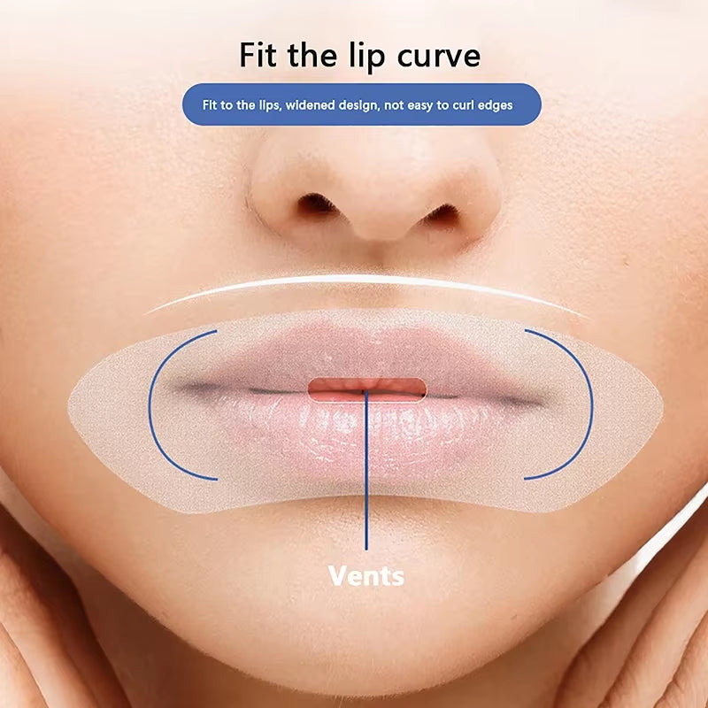 30 Pcs Anti-Snoring Sleep Strips - Gentle Mouth Seal Tape for Better Sleep and Snoring Relief