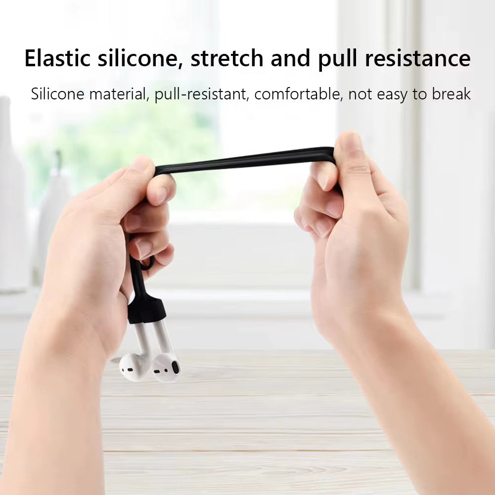 Soft Silicone anti Lost Magnetic Rope Earphones for Apple Airpods 2 1 3 Air Pods Pro Bluetooth Wireless Headphone Earbuds Strap