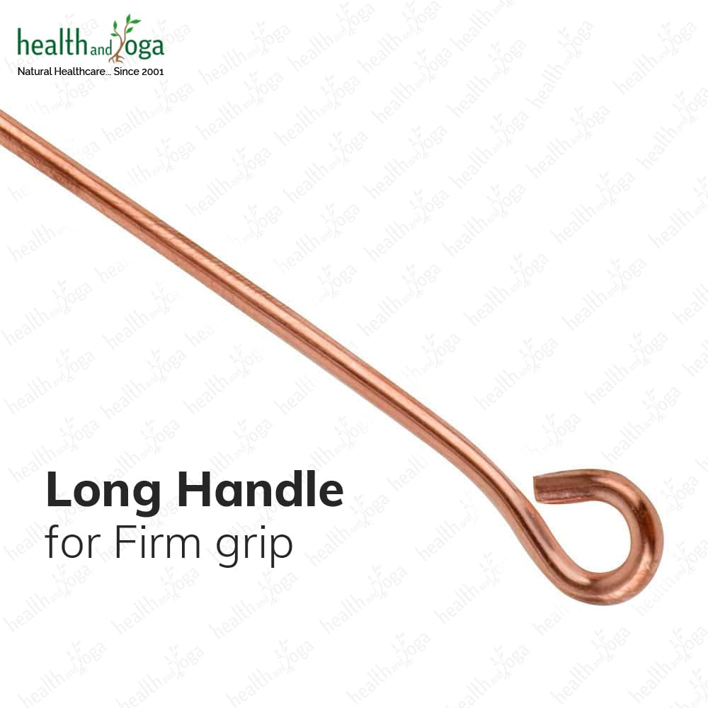Elevate Your Oral Care Routine with Healthandyoga Qswipe Lite Copper Tongue Cleaners - Pack of 12 for Fresh Breath and Enhanced Taste - Perfect for Home, Office, and Travel!